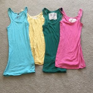 Lot of A&F tank tops